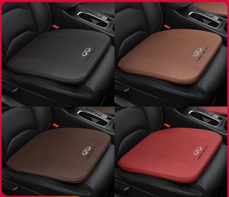 インフィニティ 車用 シートカバーセット 前座席用2枚 座布団滑り止め シートクッション 低反発 クッション 滑り止め 5色選択可拍卖