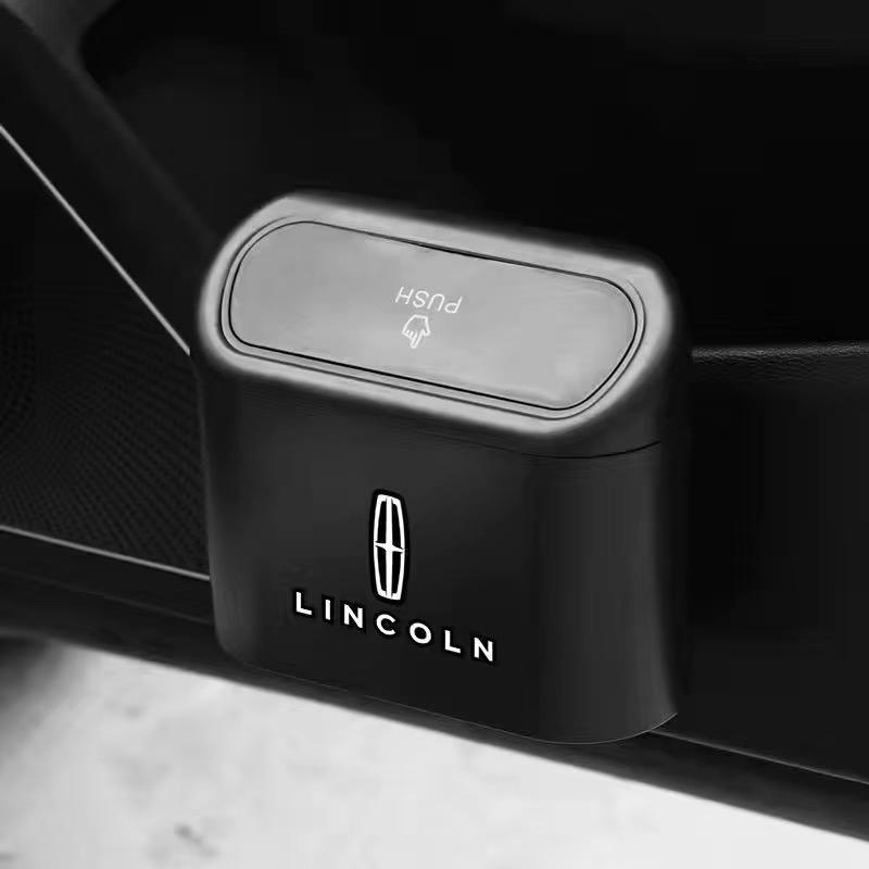 リンカーン Lincoln 車用ゴミ箱 小型 ごみ箱 引っ掛け式 ダストボックス 収納ケース プラスチック 蓋付き 防水 倒れない拍卖