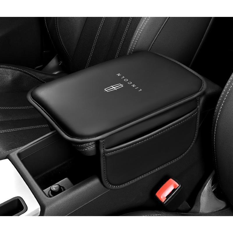 リンカーン Lincoln 車用アームレストカバー 収納袋付き 肘置きカバー アームクッション センターコンソール ポケット 車用小物入れ収納拍卖