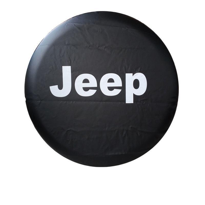 ジープ 車用スペアタイヤカバー 防水防塵保護カバー 14インチ 15インチ 16インチ 17インチ 耐用 PVC 収納バッグソフトケースプロテクター拍卖
