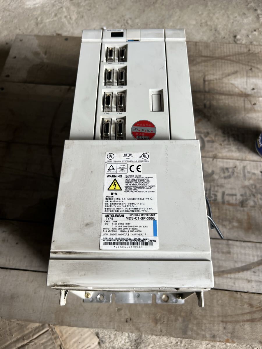 MITSUBISHI 三菱電機 スピンドル アンプ MDS-C1-SP-300U拍卖