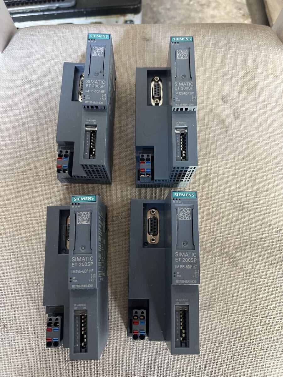 SIEMENS シーメンス SIMATIC ET 200SP インタフェースモジュール 4台セット IM 155-6DP HF拍卖