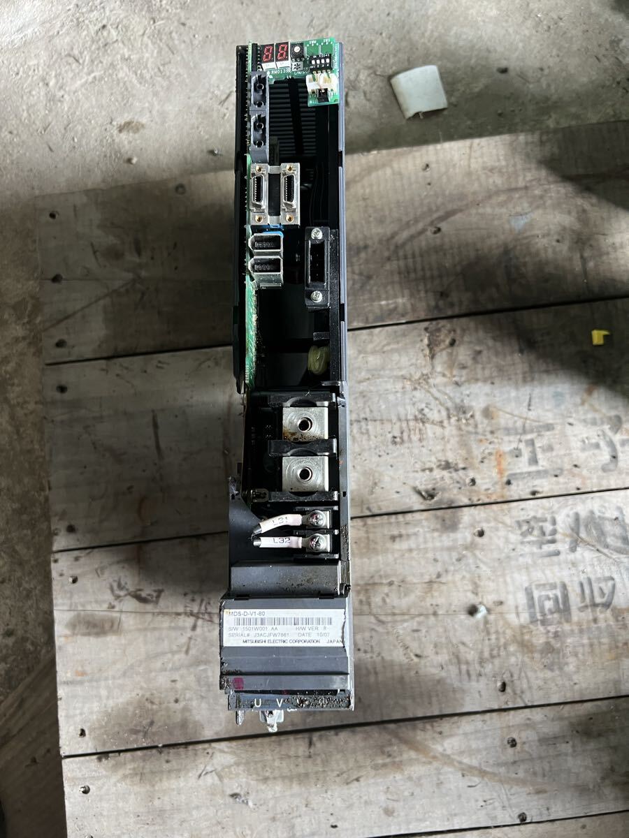 ジャンクMITSUBISHI三菱電機 サーボアンプ MDS-D-V1-80拍卖