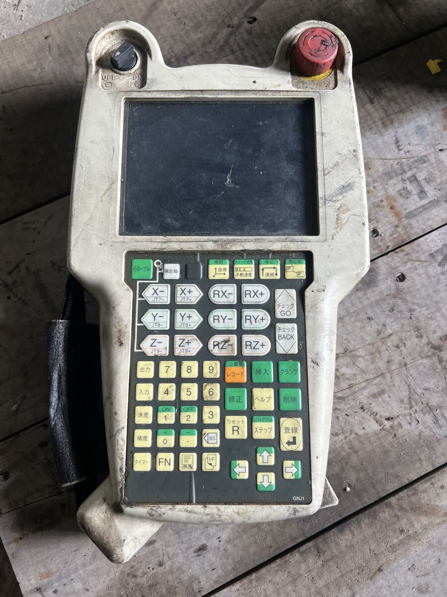 「ケース割れ」FANUC ファナック ロボット ティーチペンダント A05B-2543-C200#JGN拍卖