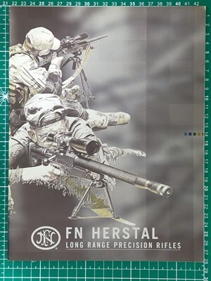 o【FN HERSTAL】英文カタログ FNハースタル ライフル(FN SPR A1 A1a A5a A2 A3 A4 A5Tactiol Intervention Commando1 2 Heota2 ほか拍卖