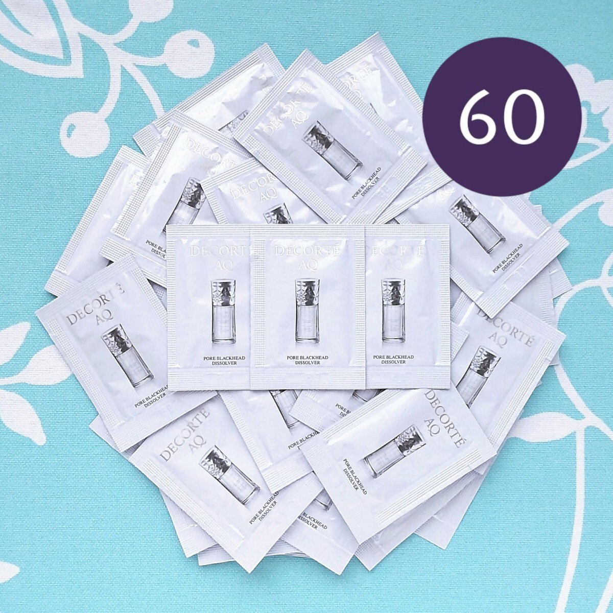 新品未開封 コスメデコルテ AQ 毛穴美容液オイル クレンジングオイル 60包拍卖