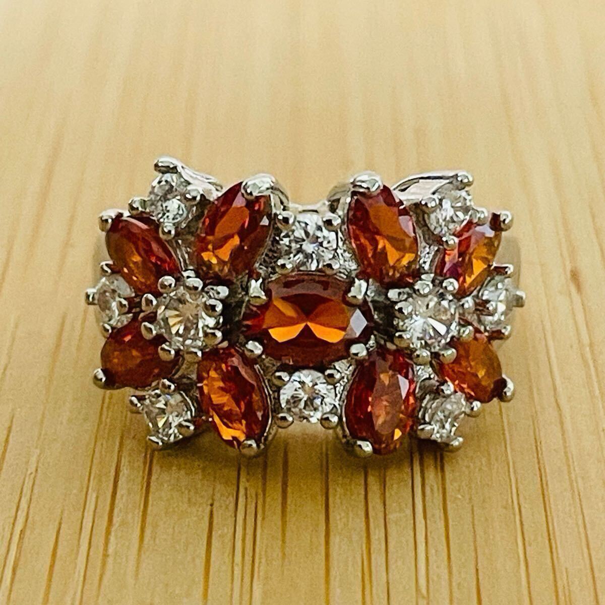 ★送料無料★匿名配送★ルビー?昭和リング ヴィンテージ アンティーク サイズ13.5号拍卖