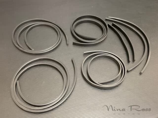 55 56 57 シボレー ベルエア 2ドア ハードトップ タックストリップ セット インテリア ウェザーストリップ シール ヘッドライナー拍卖