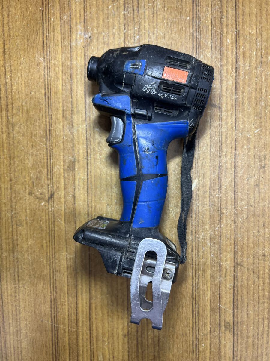 P0922-7. MAX マックス 14.4V/18V充電式ブラシレスインパクトドライバ PJ-ID151 本体のみ 点灯・回転可 現状品拍卖