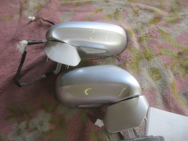 ★R7G9999 USF40 LS460 純正左右ドアミラーセット 1F2カラー テスト済 レクサス 修理やストック等に拍卖