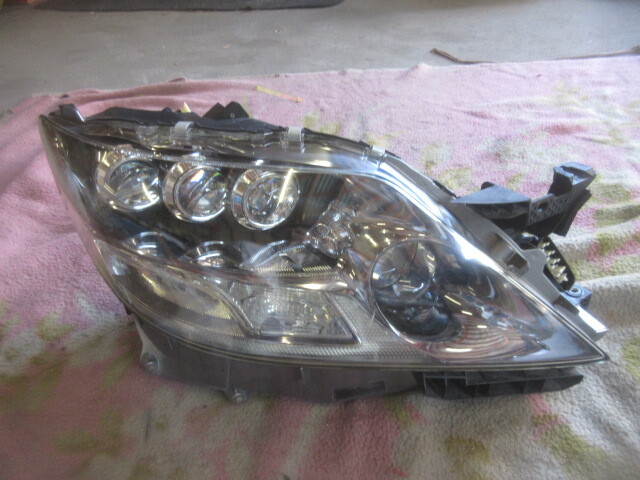 ★R7Y217 UVF45 LS600H 純正右ヘッドライト コイト50-110 点灯確認済 修理やストック等に拍卖