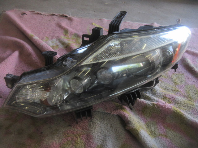 ★R7Y220 TZ51 ムラーノ 純正左ヘッドライト コイト100-63958 修理やストック等に拍卖