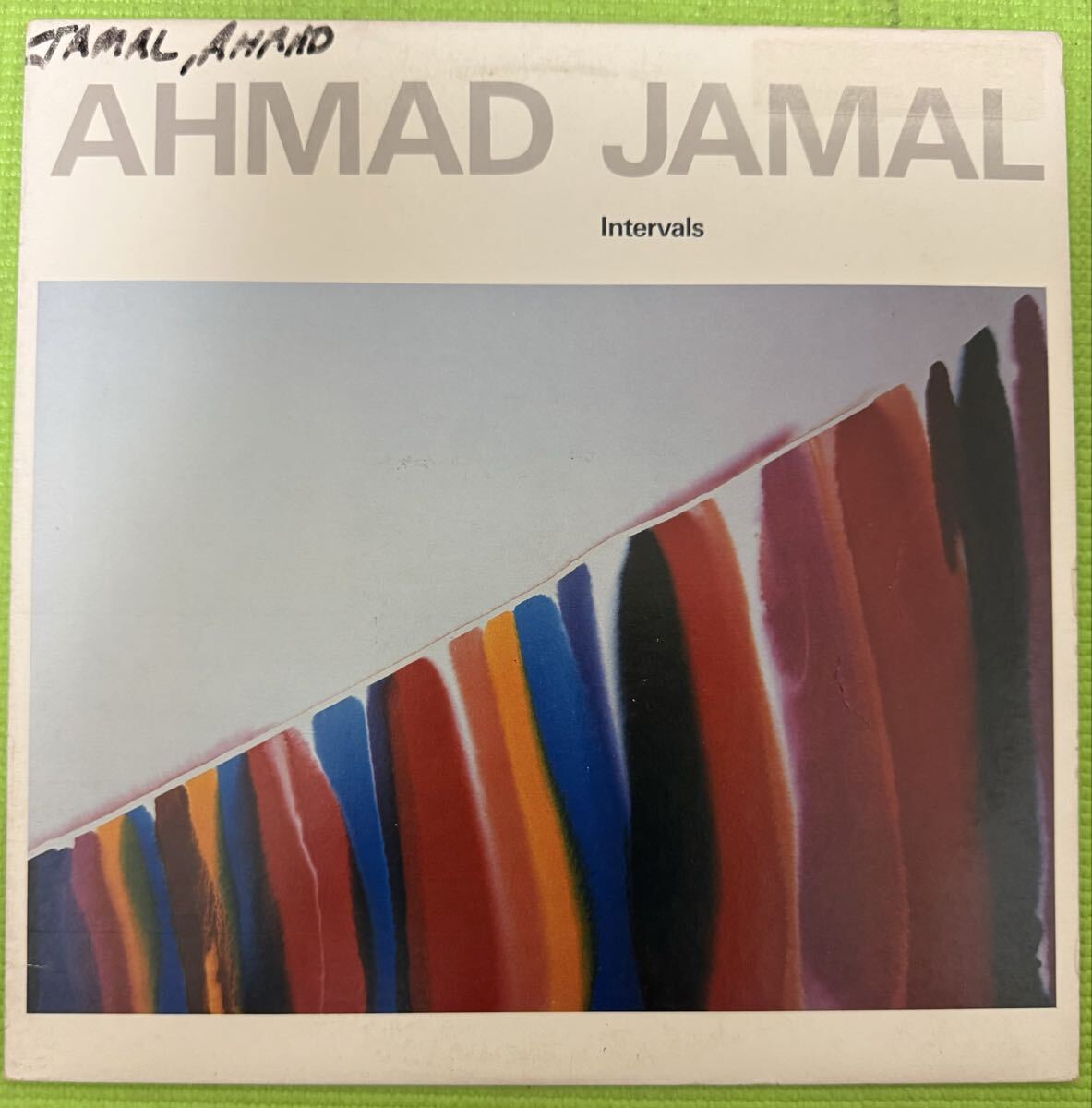 Jazz sampling raregroove record Ahmad Jamal Intervals (LP) 1980 両面TML刻印拍卖