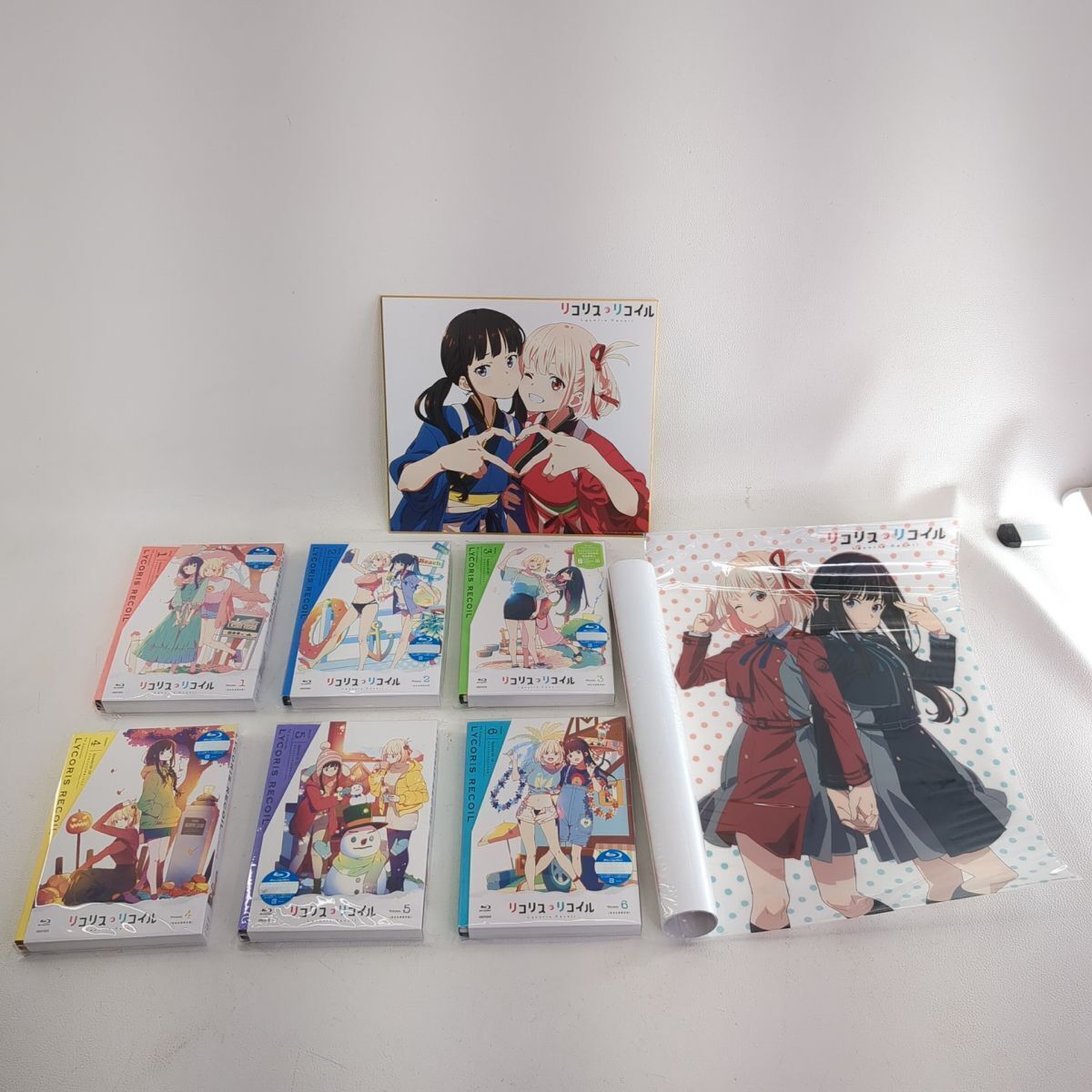 リコリス・リコイル 完全生産限定版 ブルーレイ 全6巻セット拍卖