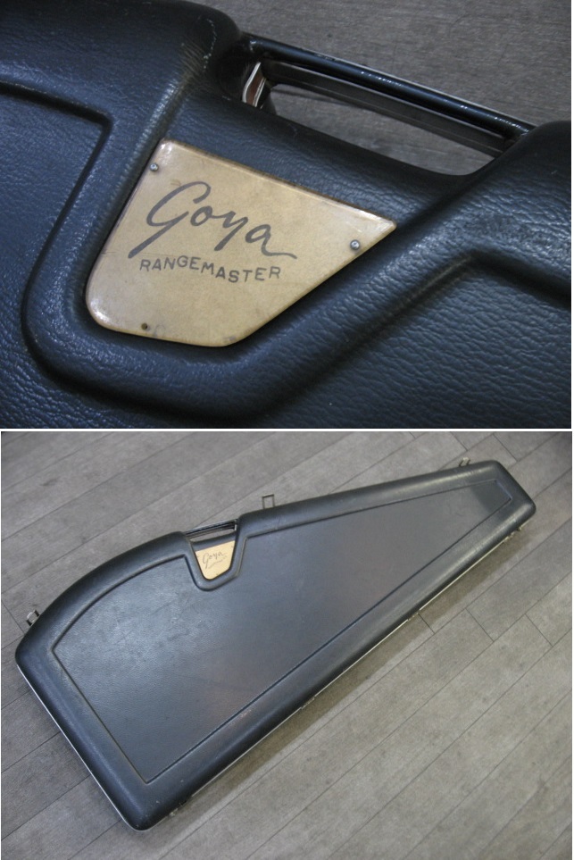 ◆管理GY-RM1◆即決 ★ GOYA RANGEMASTER 用ハードケース エレキギター用ハードケース used ※変形ギター用 MADE IN ITALY拍卖