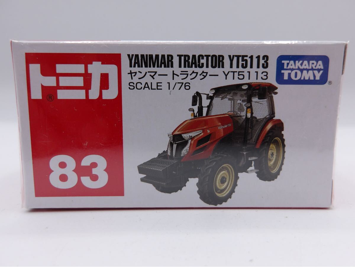 未開封 トミカ ヤンマー トラクター YT5113 83 1/76拍卖