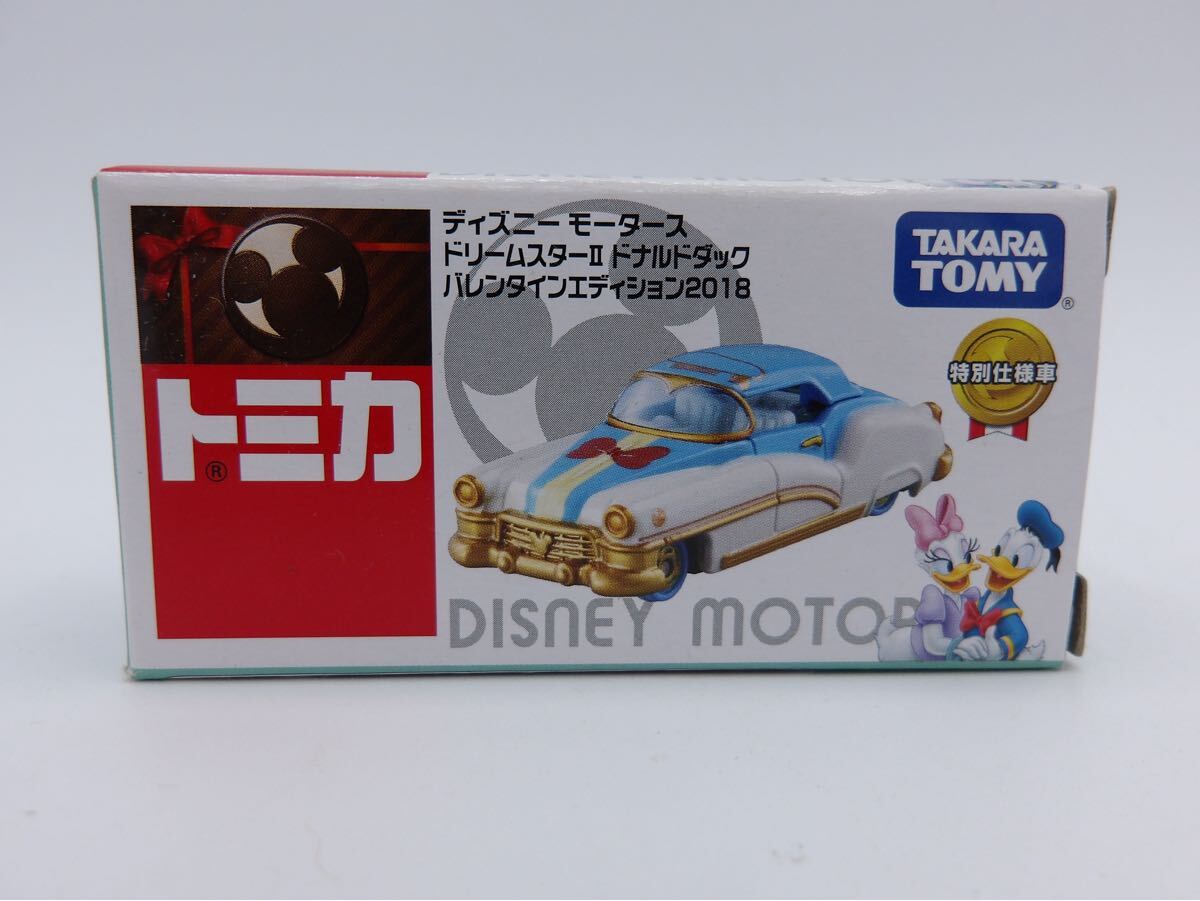 トミカ ディズニーモータース ドリームスターII ドナルドダック バレンタインエディション2018 特別仕様車拍卖
