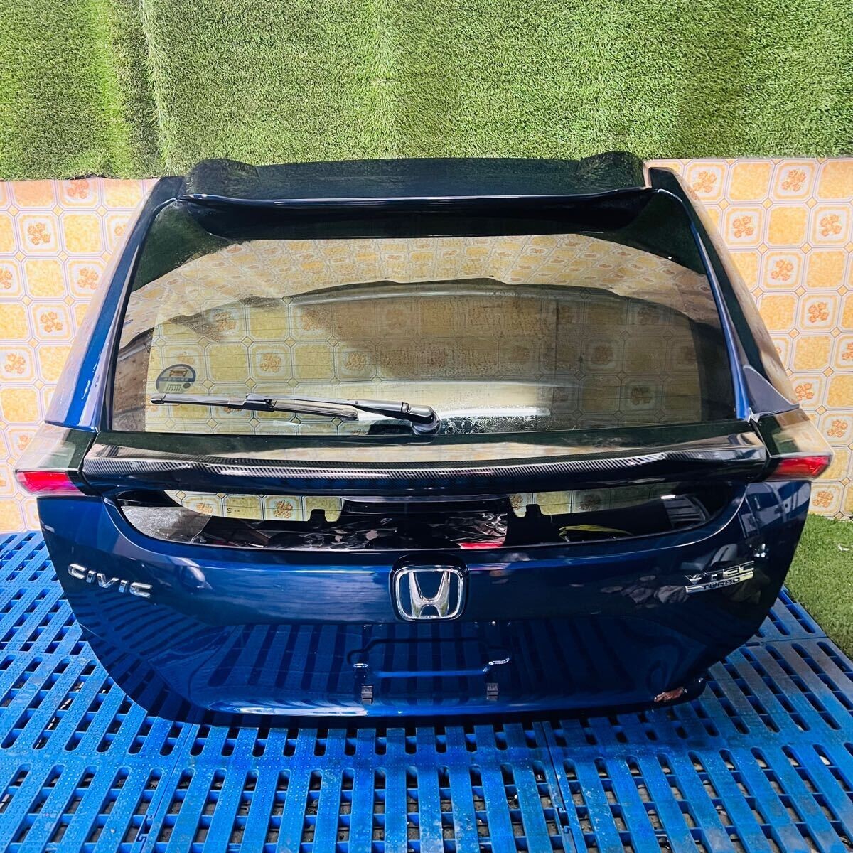 シビック CIVIC FK 【《FK7 FK8》】純正 バックドア リアゲート 【《色 B588P》】拍卖