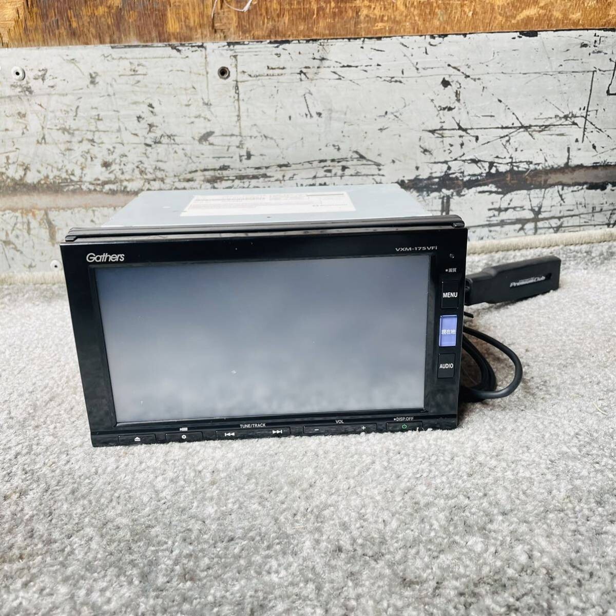 ホンダ純正 Gathers VXM-174VFi HDDナビ ホンダ純正ナビ USB セキュリティロックあり拍卖