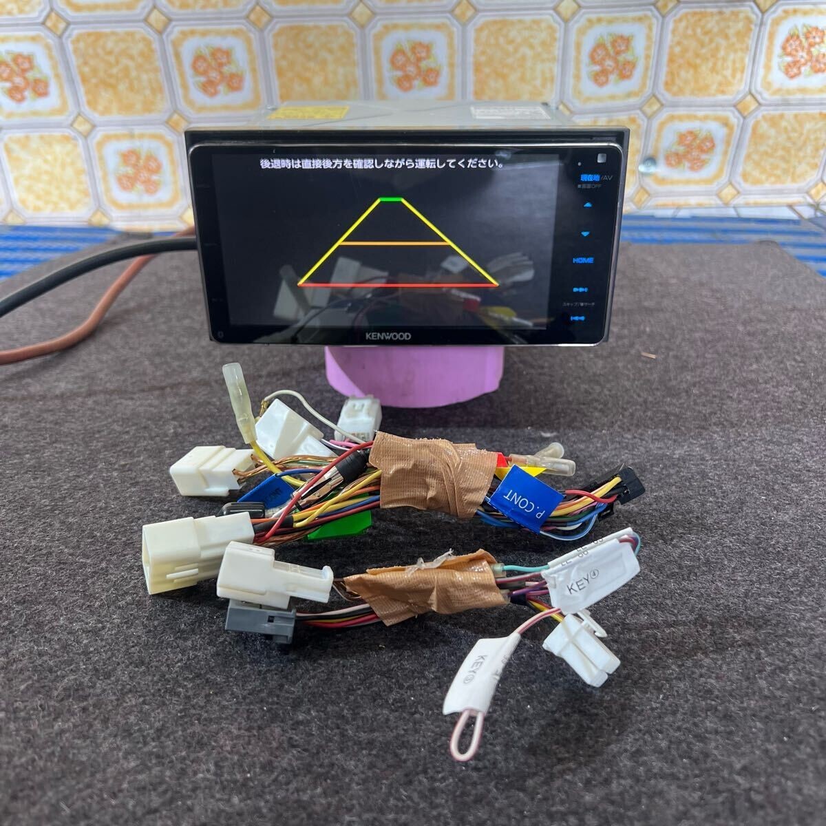 ケンウッド 【《MDV-Z904W》】メモリーナビ カーナビ ケンウッド純正ナビ 動作確認OK拍卖