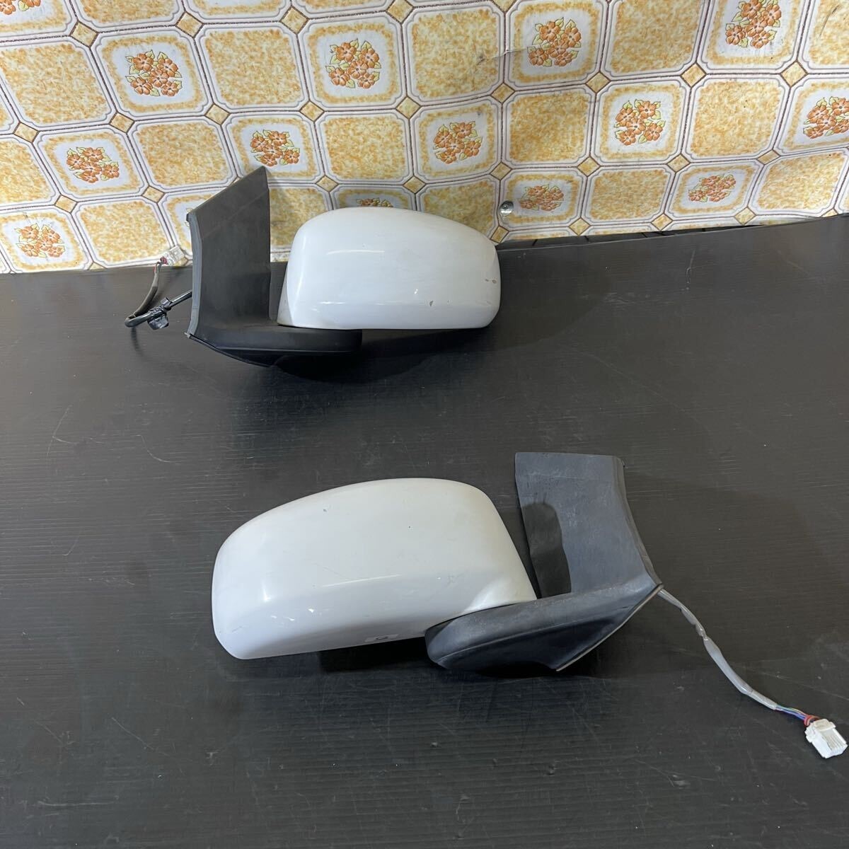 ADバン AD BAN 【《Y12 VY12》】右左セット ドアミラー サイドミラー 右ドアミラー 左ドアミラー 白拍卖