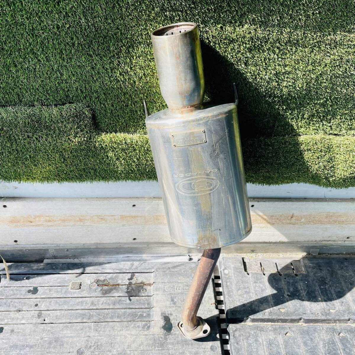 フィット 【《GD3》】GANADOR マフラー リアマフラー JASMA GD拍卖