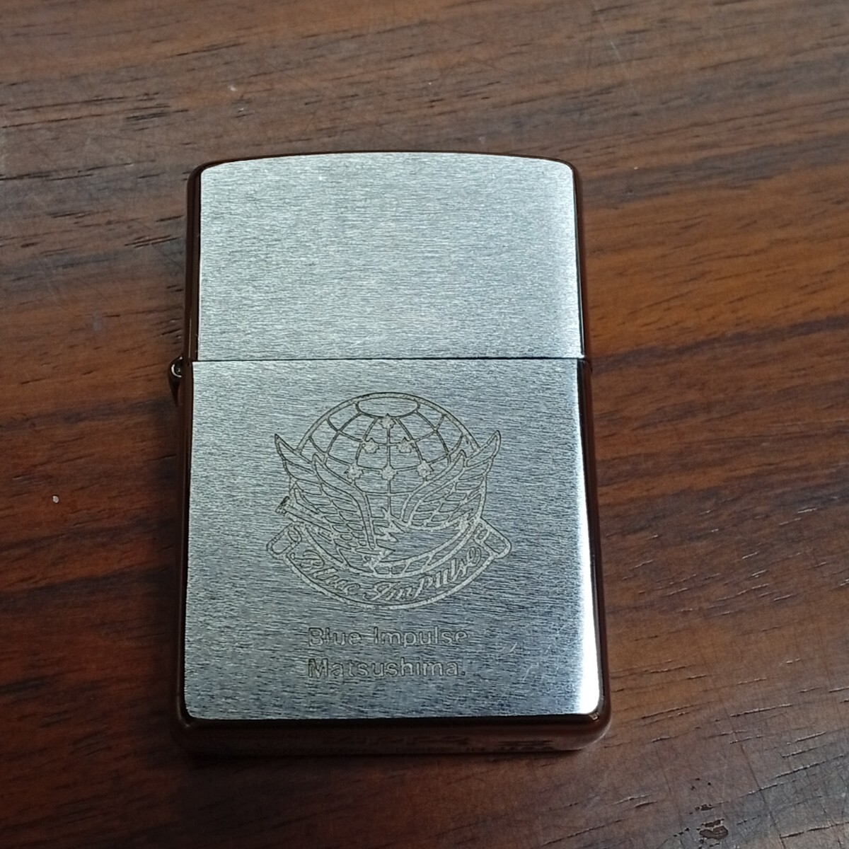 ライター村060 Zippo ブルーインパルス 松島基地 自衛隊 Blue Impulse ジッポ 動作未確認 拍卖