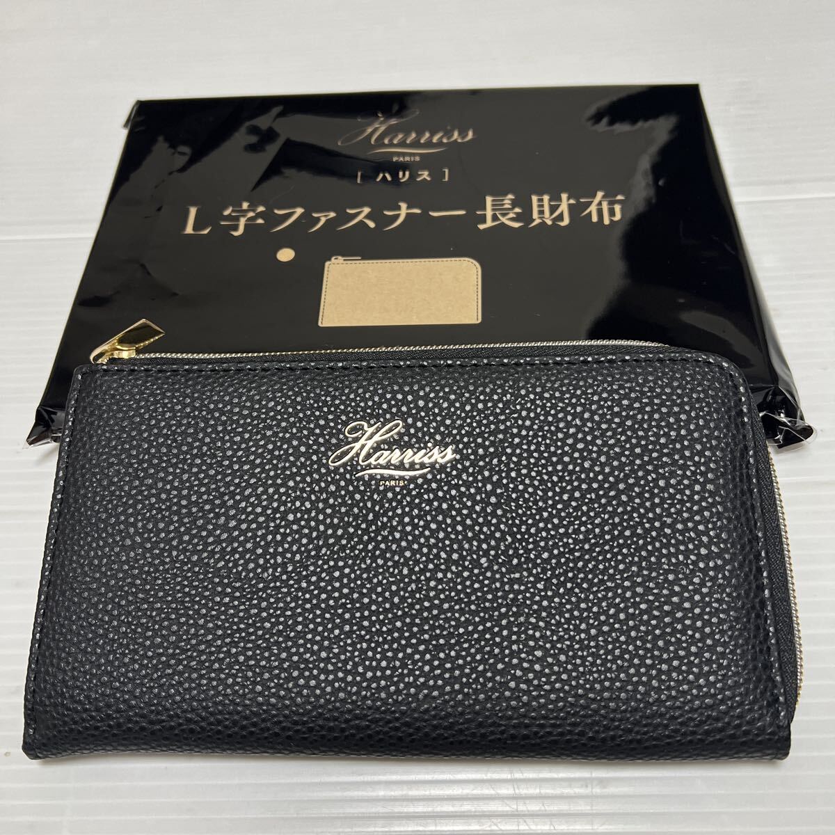 Harriss ハリス L字ファスナー長財布( 素敵なあの人2025.11月号付録)拍卖