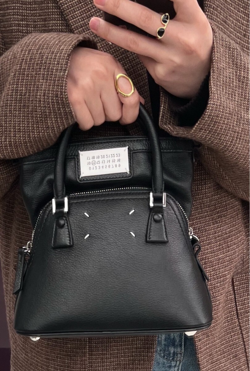 Maison Margiela 5AC デジタルロゴ折り チェーンバッグ拍卖