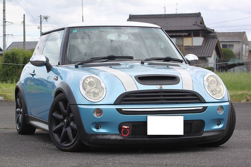 H16年 MINI クーパーS 6速MT 社外ナビ/ETC/車検R8年3月迄拍卖