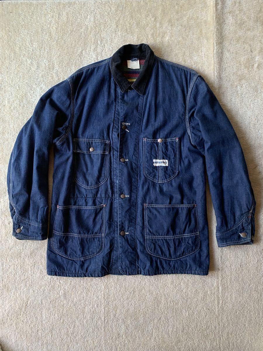 濃紺!Powr house カバーオール ブランケット付き 1950年代〜1960年代 PHタグ ビンテージ montgomery ward 50s 60s troy拍卖