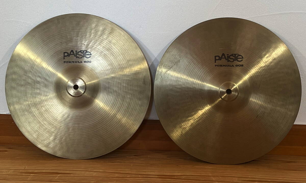 パイステ 602 ハイハット 14 74年 PAISTE Hi Hat Jack DeJohnette Roy Haynes拍卖