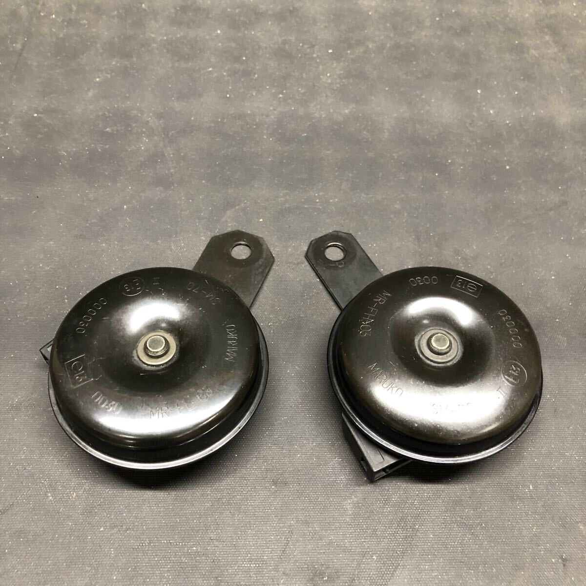 H3274 トヨタ純正 MARUKO HORN 86520-52100/86510-28130 中古品 動作確認済拍卖