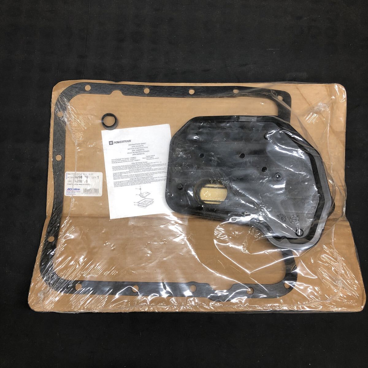 H3302 AC Delco 未使用品 オートマチックトランスミッション用 フィルターキット 品番24208576 拍卖