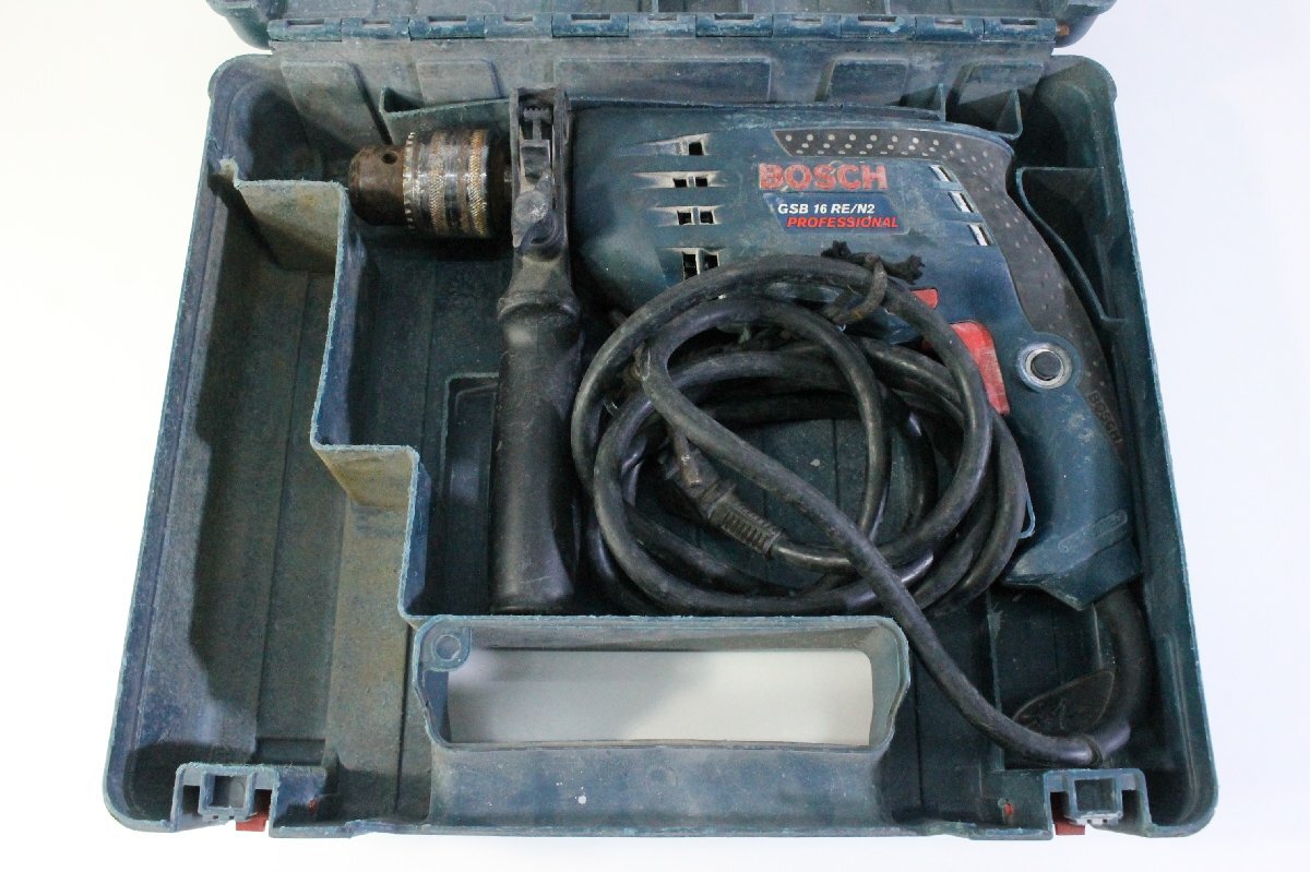 ☆648☆ BOSCH ボッシュ 震動ドリル GSB16RE/N2拍卖