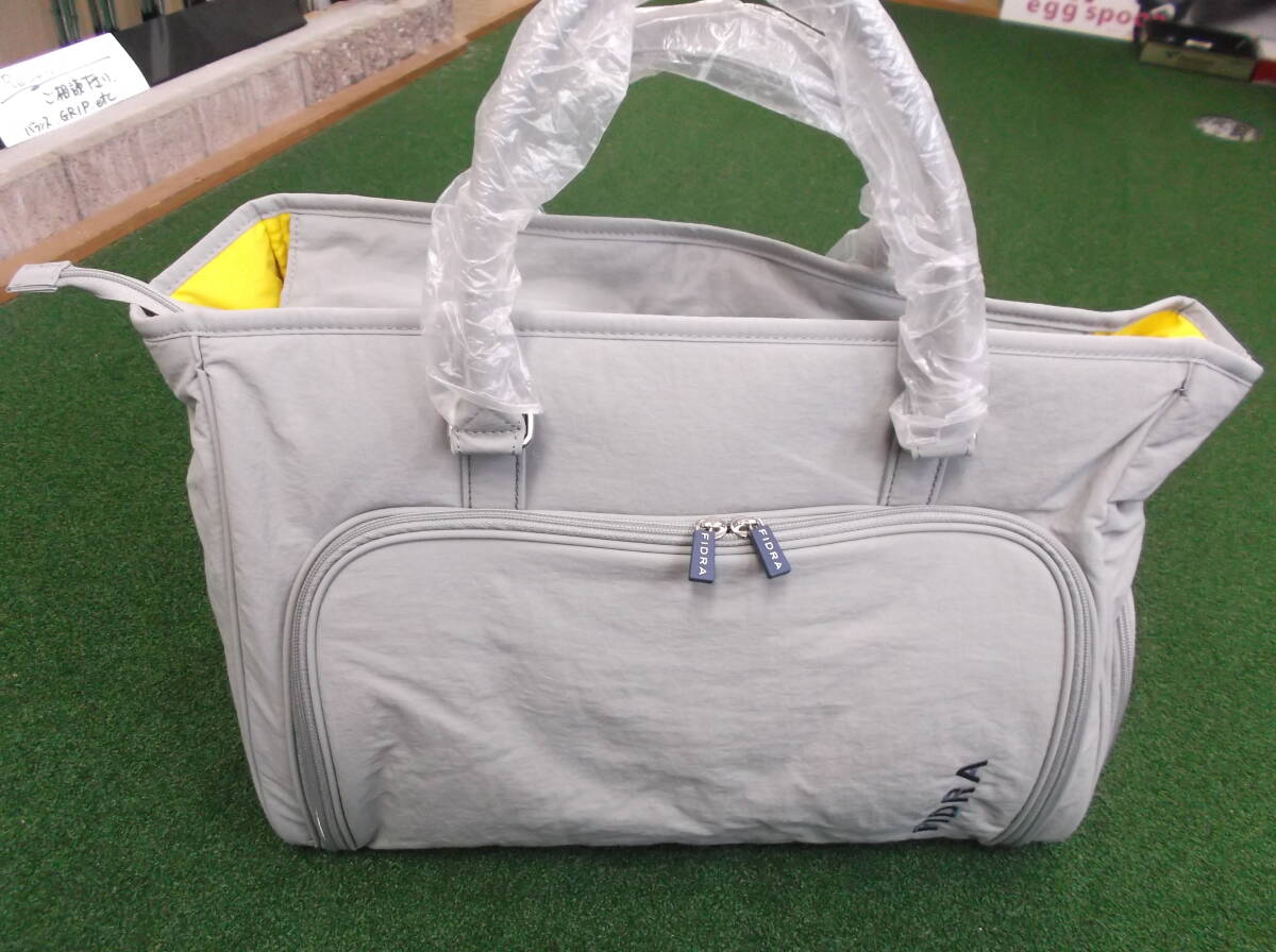 ★新品★人気No1・フィドラ・ シューズポケット付きトートボストン・グレー★拍卖