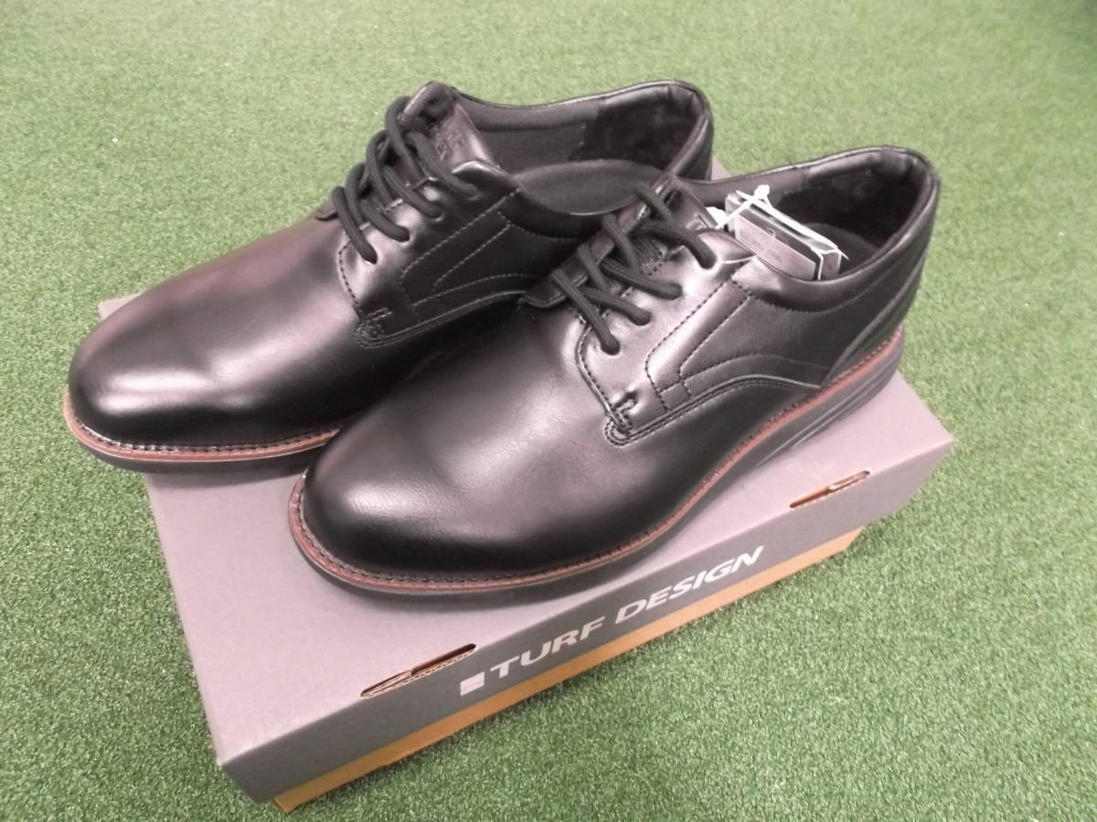 ★値下げ★新品★ターフデザイン・ゴルフ&ビジネスOk・ 黒 26、5cm拍卖