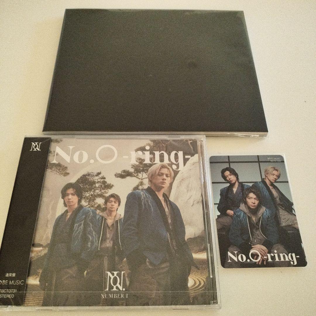 新品未開封 ナンバーアイ No.O -ring- (ナンバリング)初回生産限定盤、通常盤CD 特典ステッカー Number_i 平野紫耀 岸優太 神宮寺勇太拍卖