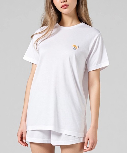 【Lサイズ】新品 マリクレールスポール Marie claire sports 吸湿冷感半袖Tシャツ 白 ホワイト レディース UVカット 紫外線対策 415714-WT拍卖