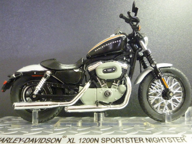 1/24 ハーレーダビッドソン XL 1200N ハーレー スポーツスター ナイトスター 2008 ixo 完成品拍卖