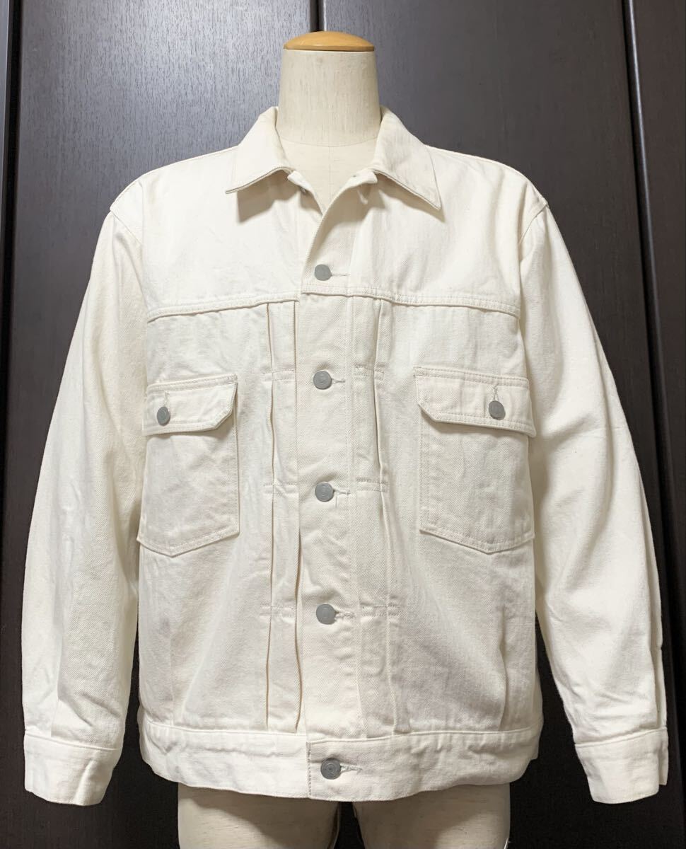 極上:ベティスミス.セカンド タイプ デニム ジャケット S(Gジャン/生成/オーバーサイズ/肩52幅60丈66/levis 2nd type/藤原裕/johnbull ues)拍卖