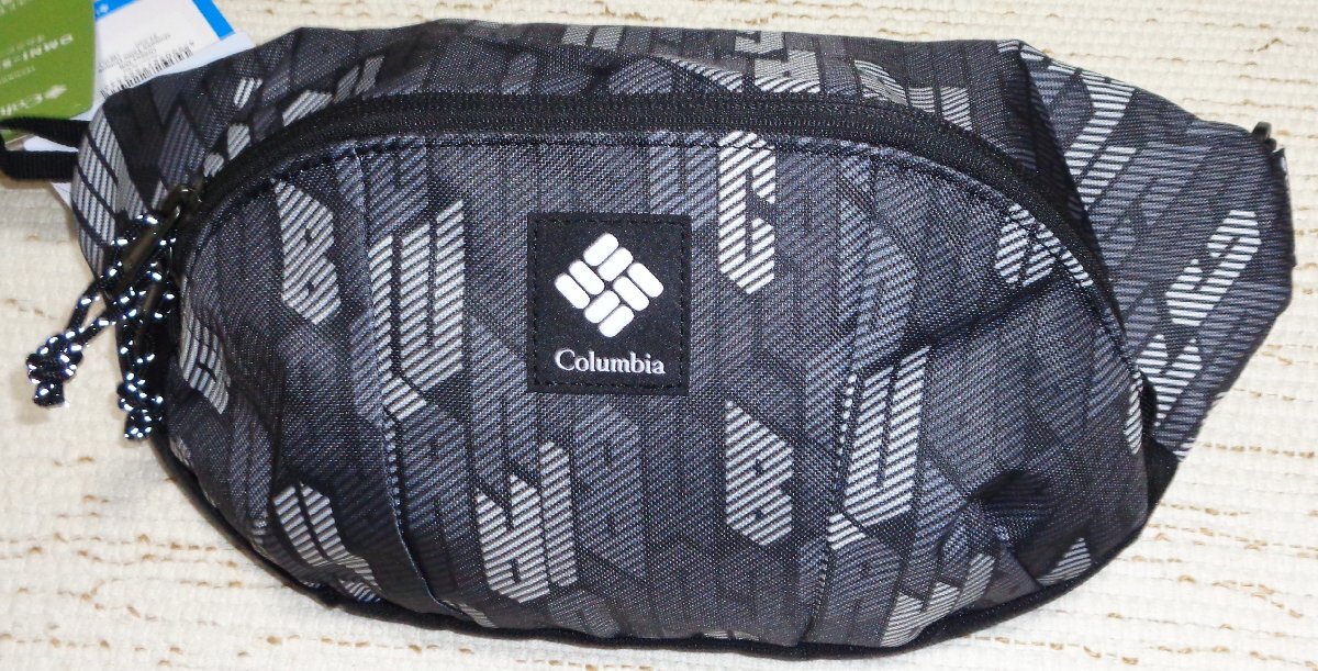 Columbia コロンビア パナシーア ヒップバッグ ウエストバッグ はっ水撥 水機能 オムニシールド グレー柄 PU8666 メンズ ユニセックス拍卖