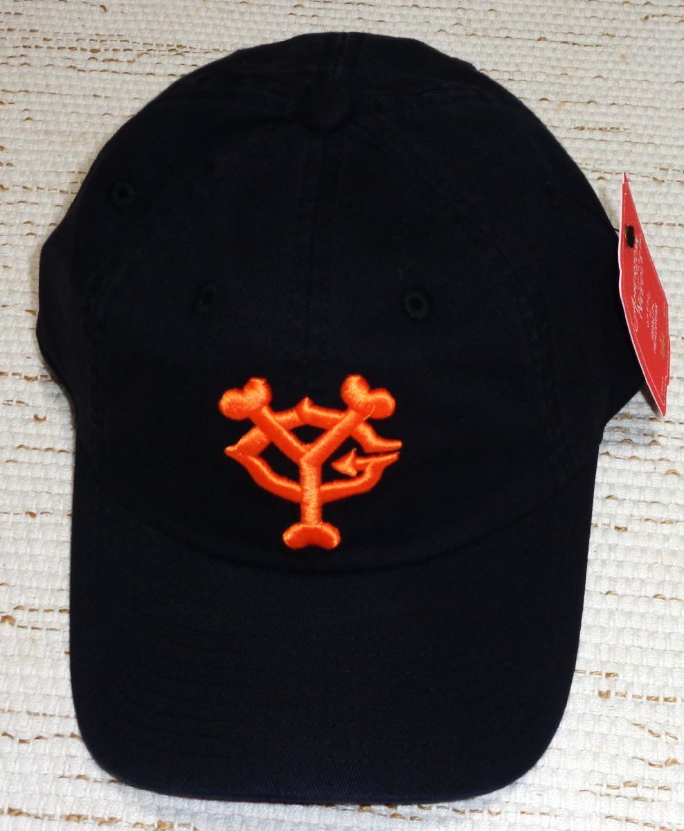 アメリカンニードル アーカイブコレクション オールドロゴ 日本プロ野球 読売 ジャイアンツ ベースボール キャップ 帽子 黒 メンズ ユニセ拍卖