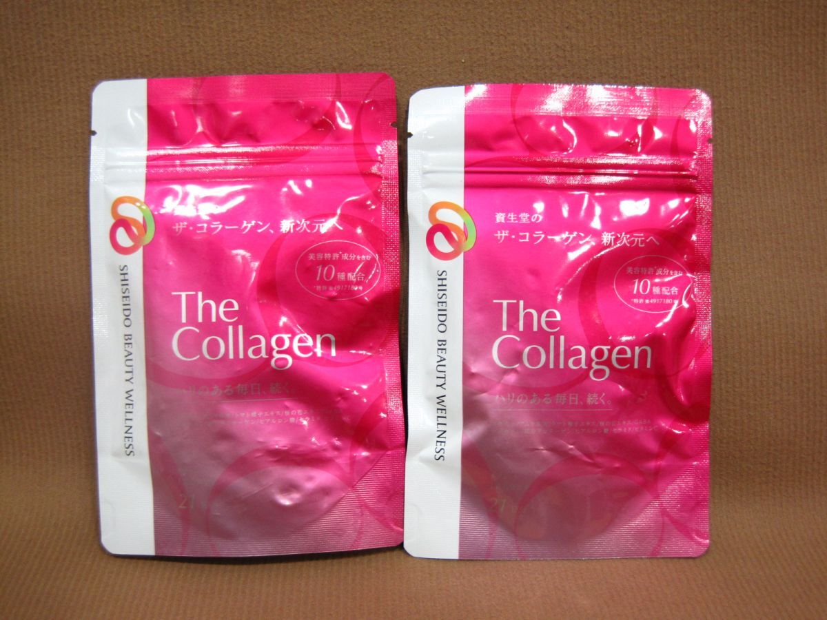 E2-028◇即決 未開封品 資生堂 ザ・コラーゲン タブレット 21日分(126粒入り)まとめて 計2袋拍卖