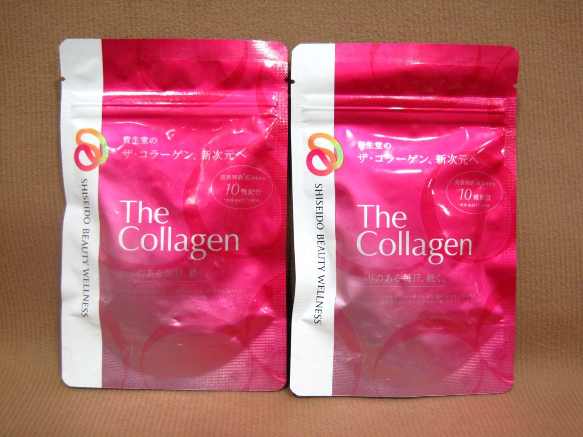 E2-029◇即決 未開封品 資生堂 ザ・コラーゲン タブレット 21日分(126粒入り)まとめて 計2袋拍卖