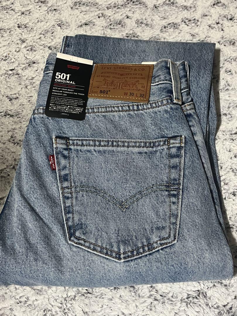 Levi's 501 Original ライトブルー 30-32 3662拍卖
