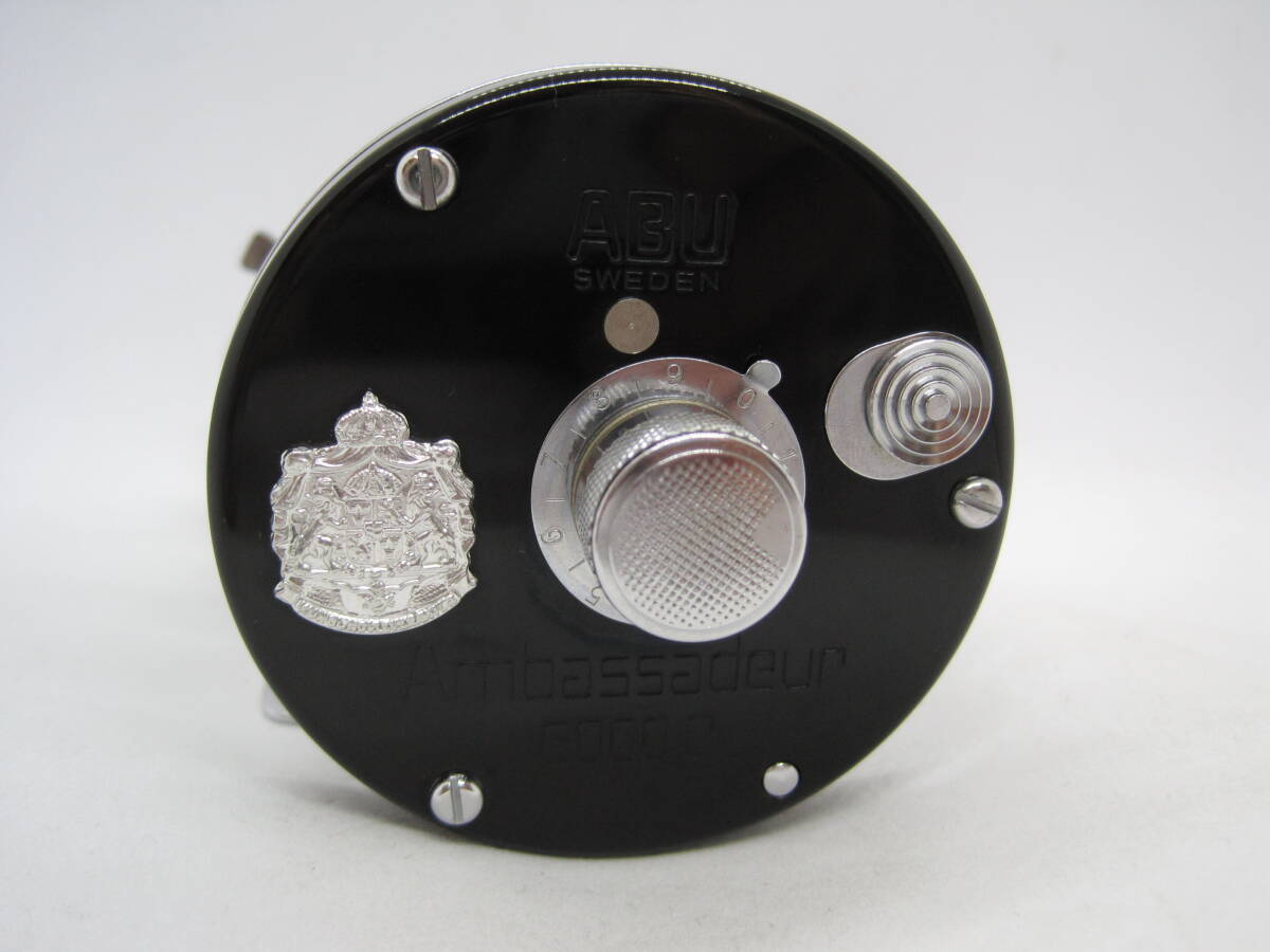 ABU アンバサダー 6000C 1981年製 山型リム最終モデル 新品未使用 ビンテージリール フルオリジナル拍卖