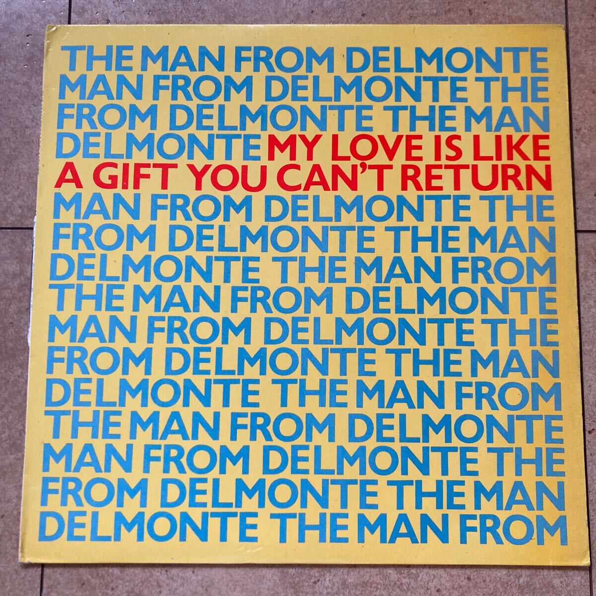 THE MAN FROM DELMONTE、12インチレコード、 ネオアコ、indie rock、ギターポップ拍卖