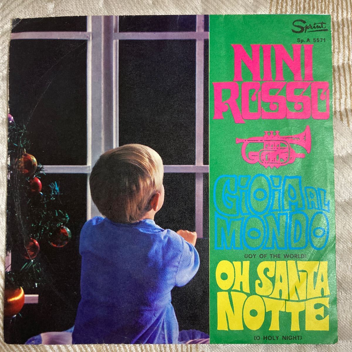 【レア】NINI ROSSO、oh santa notte、7インチレコード、オルガンバー、サバービア、クリスマス、Christmas、Xmas拍卖