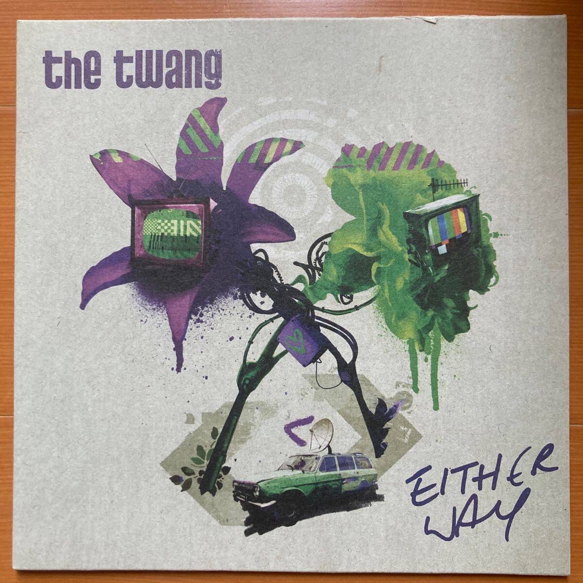 the twang、either way、7インチレコード、indie rock、stone roses拍卖